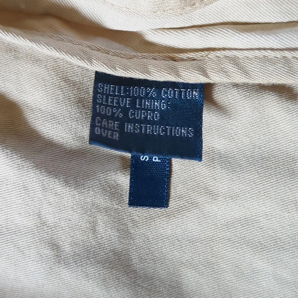 Polo Ralph Lauren Sport Coat Mens 42R Khaki Cotton Patch Pocket Blazer